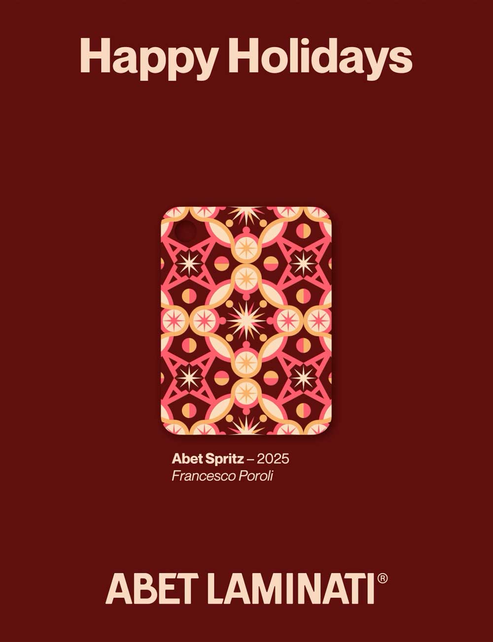 Abet Laminati - Abet Spritz by Francesco Poroli